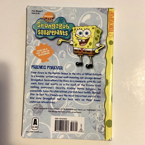 A Bundle of SpongeBob SquarePants Paperback Books + CD Collectable - Picture 7 of 16